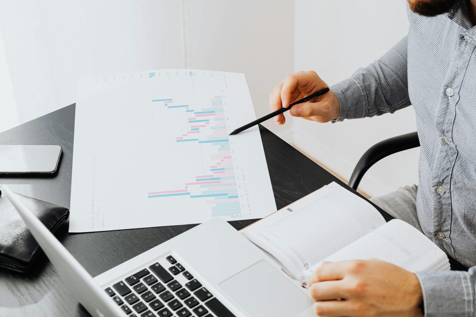 A Person Holding a Pen