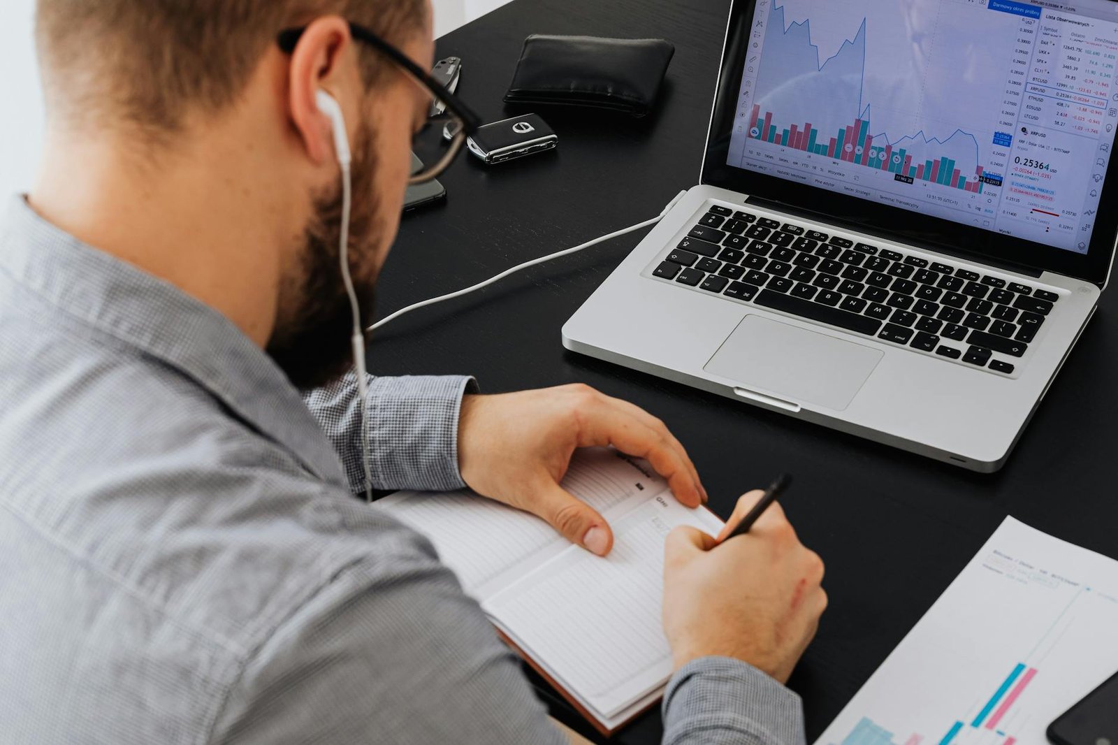 image A Man Sitting a the Table