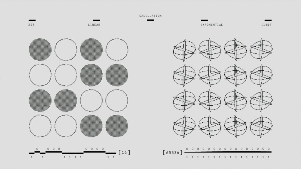 Black and White Geometric Representation of Data