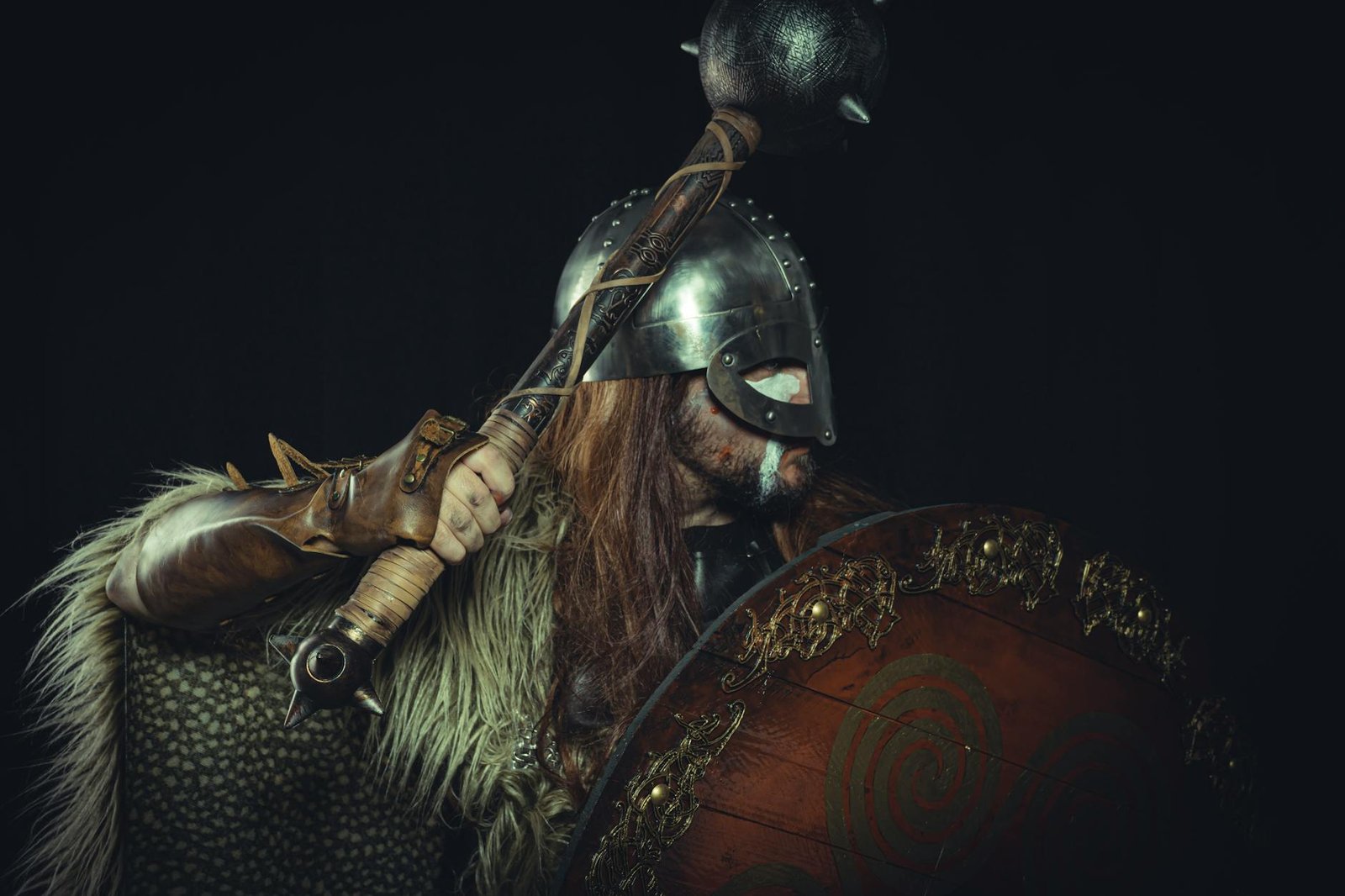 image Warrior with Bludgeon and Shield