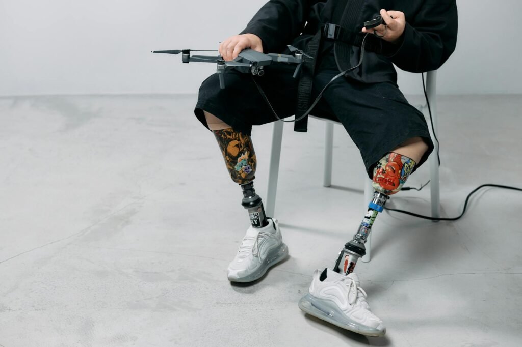 Photo of Person with Prostethic Legs