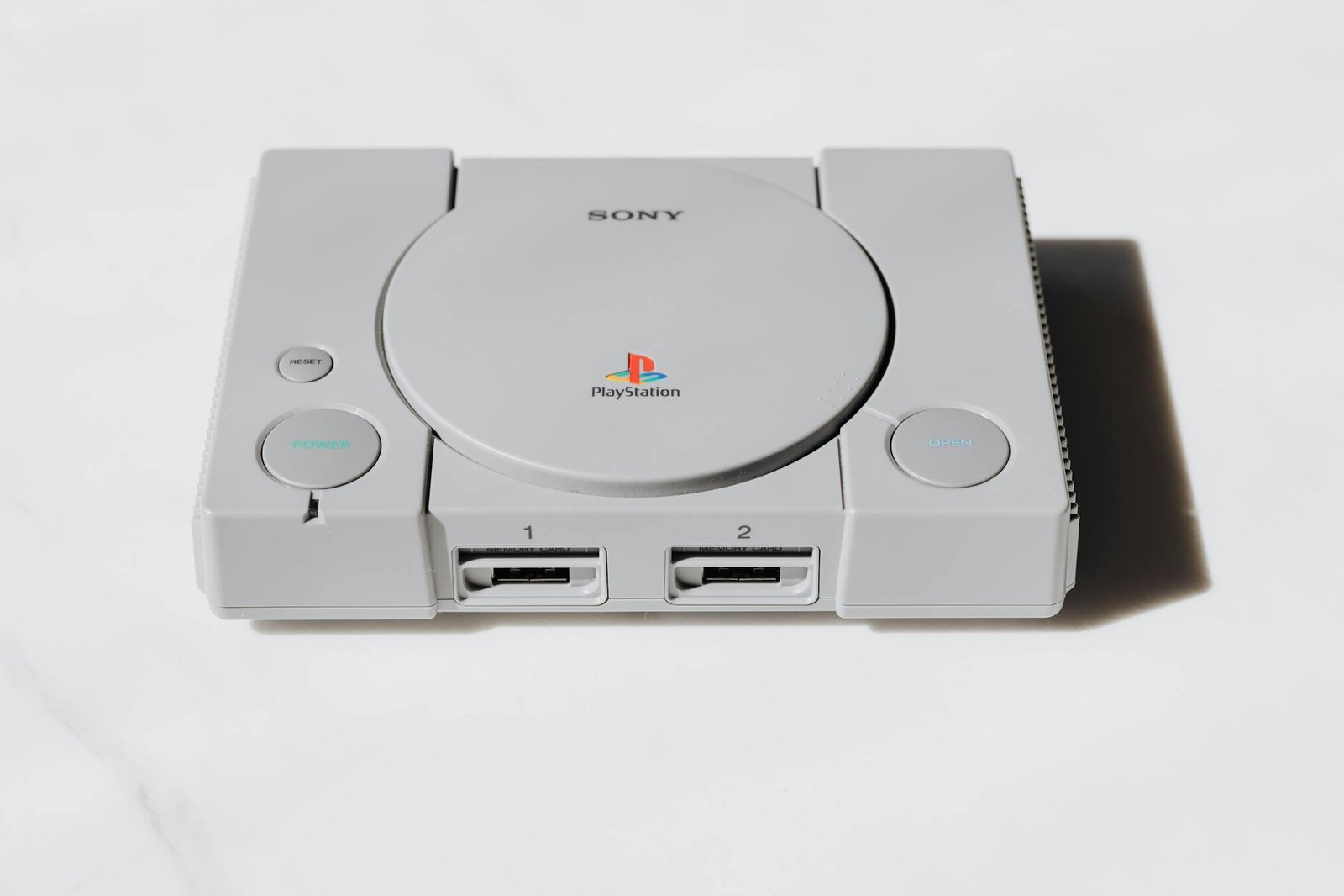 image Gray Sony Play Station Game Console